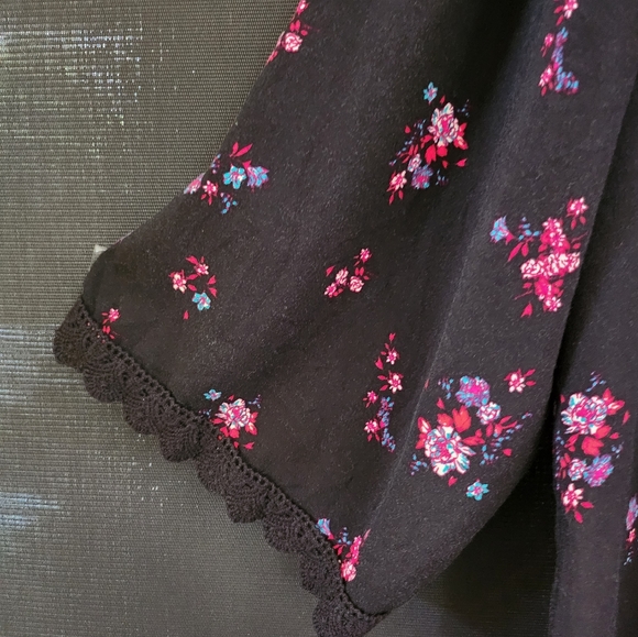 Time and Tru cotton lightweight wrap/jacket. Sz Talla - Picture 2 of 9